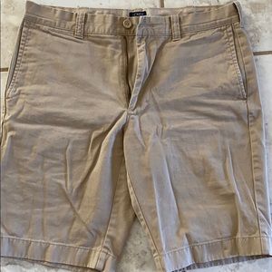 Mens j crew khaki shorts 32